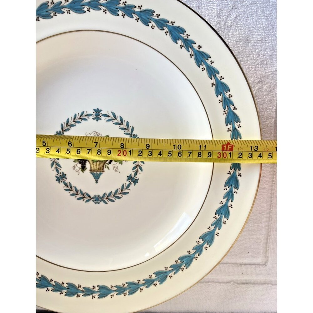 Wedgwood Appledore W3257 Round Chop Plate 13 1/4" Serving England UK Tabletop - Picture 2 of 3